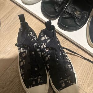 Christian Dior Black and White Sneakers